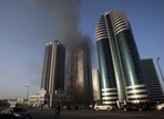 Обвиняемого в пожаре в «Грозный-Сити» наказали штрафом